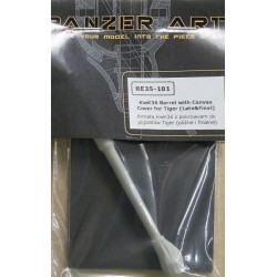 PANZER ART RE35-101 1/35 Barrel with Canvas Cover for Tiger I Tank (Late/ Final)
