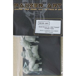 PANZER ART RE35-103 1/35 Sand Armor for A34 “Comet” Cruiser Tank