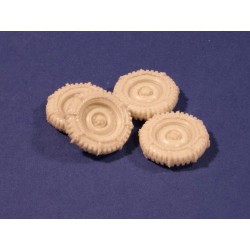 PANZER ART RE35-159 1/35 Road Wheels with chains for US “Jeep”