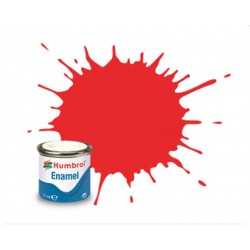 HUMBROL Enamel 209 Fluorescent Fire Orange 14ml GLOSS