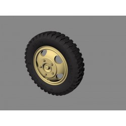 PANZER ART RE35-328 1/35 Road Wheels for Ford “Maultier” (Gelande Pattern)