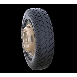 PANZER ART RE35-336 1/35 Mercedes 4500 “Maultier” road wheels (Gelande Pattern)