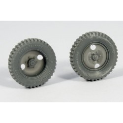PANZER ART RE35-361 1/35 Mercedes 1500 Early 2 holes Road wheels (Gelande pattern)