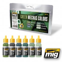 AMMO BY MIG A.MIG-7149 Green Mechas Colors 