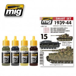 AMMO BY MIG A.MIG-7148 Paint Set 1941-142 German Standard Colors 4x17ml
