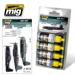 AMMO BY MIG A.MIG-7207 Set De 4 flacons US Navy WWII Colors 17ml