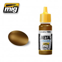 AMMO BY MIG A.MIG-0190 Metallic Color Laiton oxydé - Old Brass 17ml