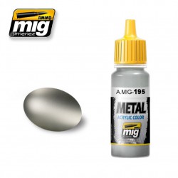 AMMO BY MIG A.MIG-0195 METALLIC Silver 17 ml.