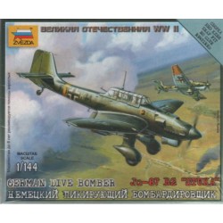 ZVEZDA 6123 1/144 Junkers Ju 87B-2 Stuka German Dive Bomber