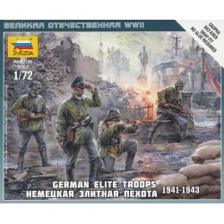 ZVEZDA 6180 1/72 German Elite Troops 1941-1943