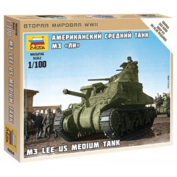 ZVEZDA 6264 1/100 M3 Lee US Medium Tank