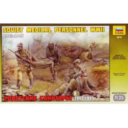 ZVEZDA 3618 1/35 Soviet Medical Personnel WWII 1943-1945