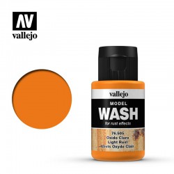 VALLEJO 76.505 Model Wash Light Rust Wash Color 35 ml.