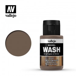 VALLEJO 76.521 Model Wash Oiled Earth Color 35 ml.