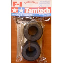 TAMIYA 40025 1/14 TamTech F-1 Rear Sponge Tires 1 Pair