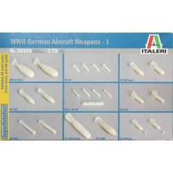 ITALERI 26101 1/72 WWII German Aircraft Weapons – I
