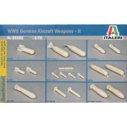 ITALERI 26102 1/72 WWII German Aircraft Weapons – II