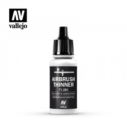 VALLEJO 71.261 Airbrush Thinner Auxiliary 17 ml.